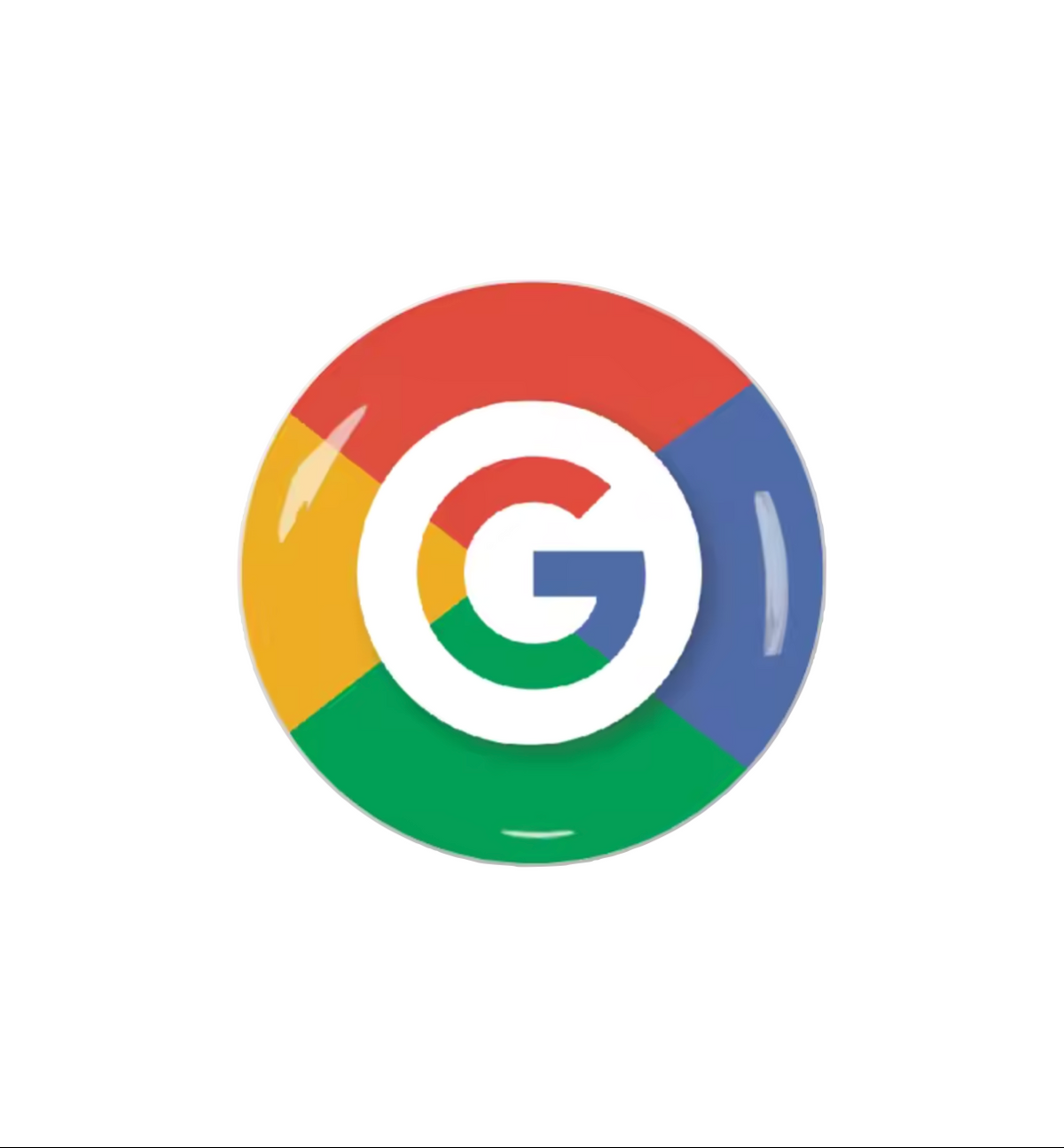 Avis Google - Bouton adhésif 4 couleurs